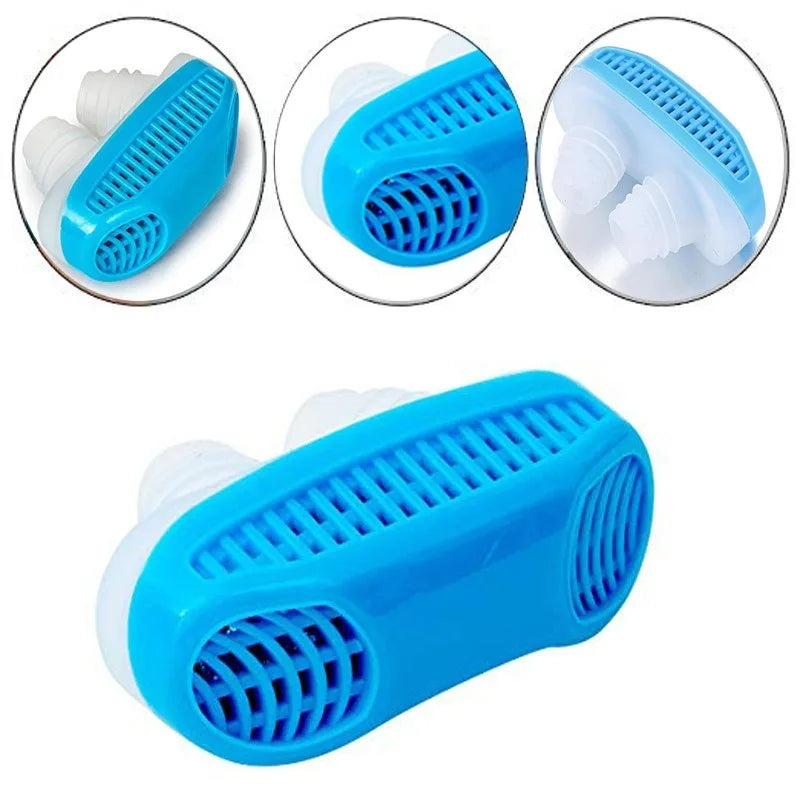 Anti Snoring Nasal Dilators | Silicone Nose Clip for Quiet Sleep close-up view
