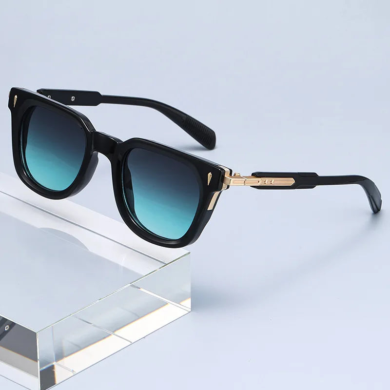 2026 Fashion Square Sunglasses for Men | Luxury UV400 Driving Eyewear additional angle