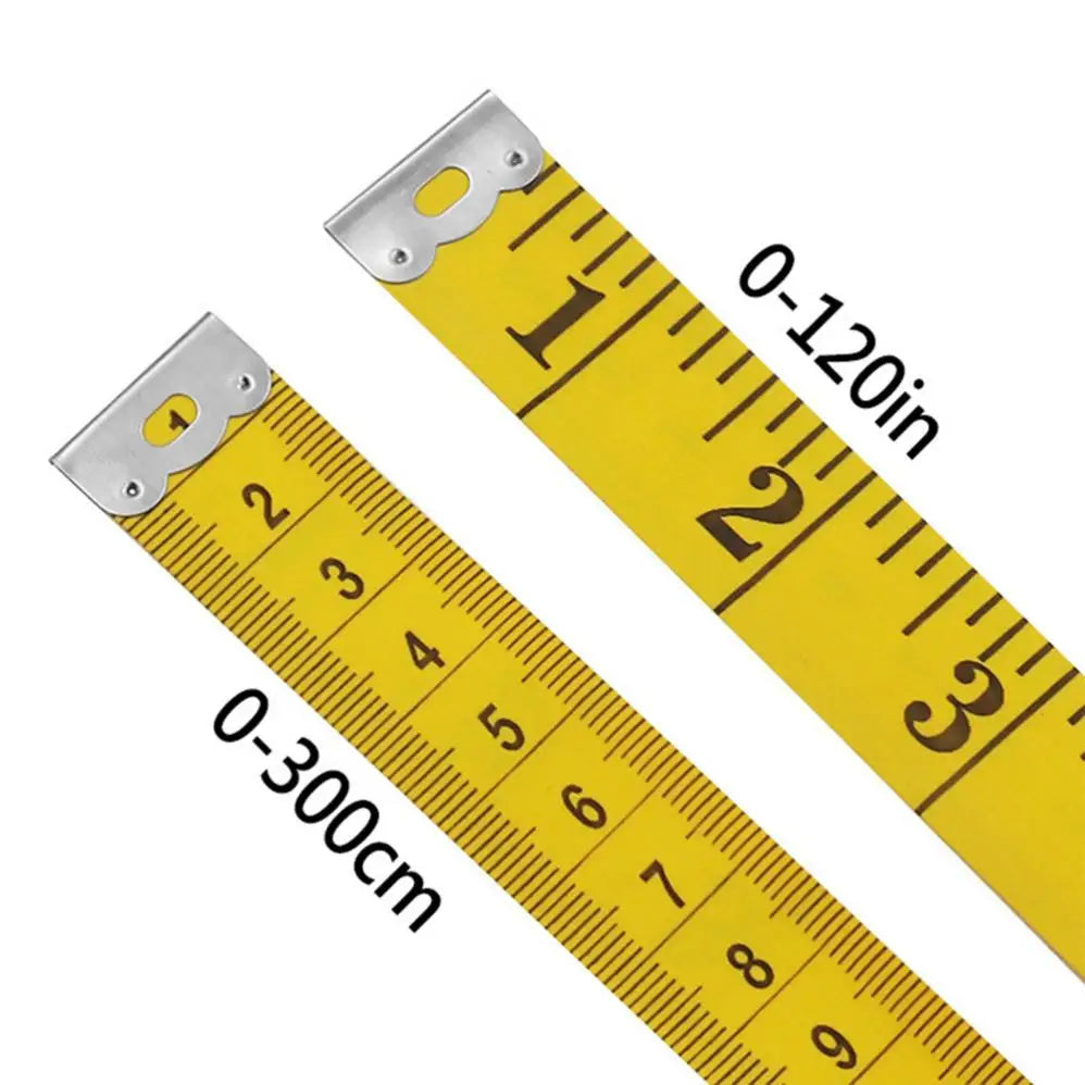 3m Tape Measure PVC Fiber Tape Measure Tailor Soft Ruler Waistline Cloth Height Measurem detail view