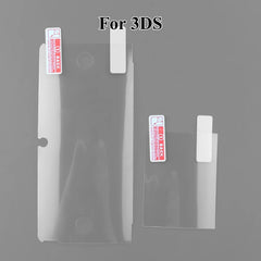 1PCS Top Bottom HD Clear Protective Film For NS NDSL for 2DS New 3DS XL LCD Screen Protector