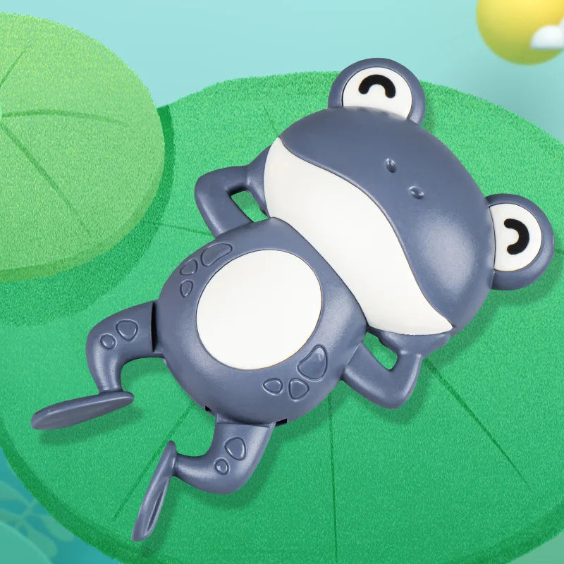 New Bath Toys for Toddlers Chain Clockwork Swim Backstroke Little Frog Baby Bathe Cut alternate view