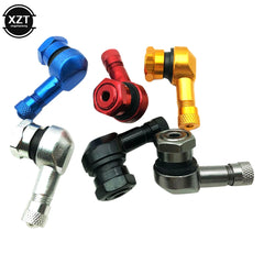 1PCS Aluminum Alloy Valve Motorcycle Rim 90 Degree Angle Motorcycle Wheel Tire Tubeless detail view