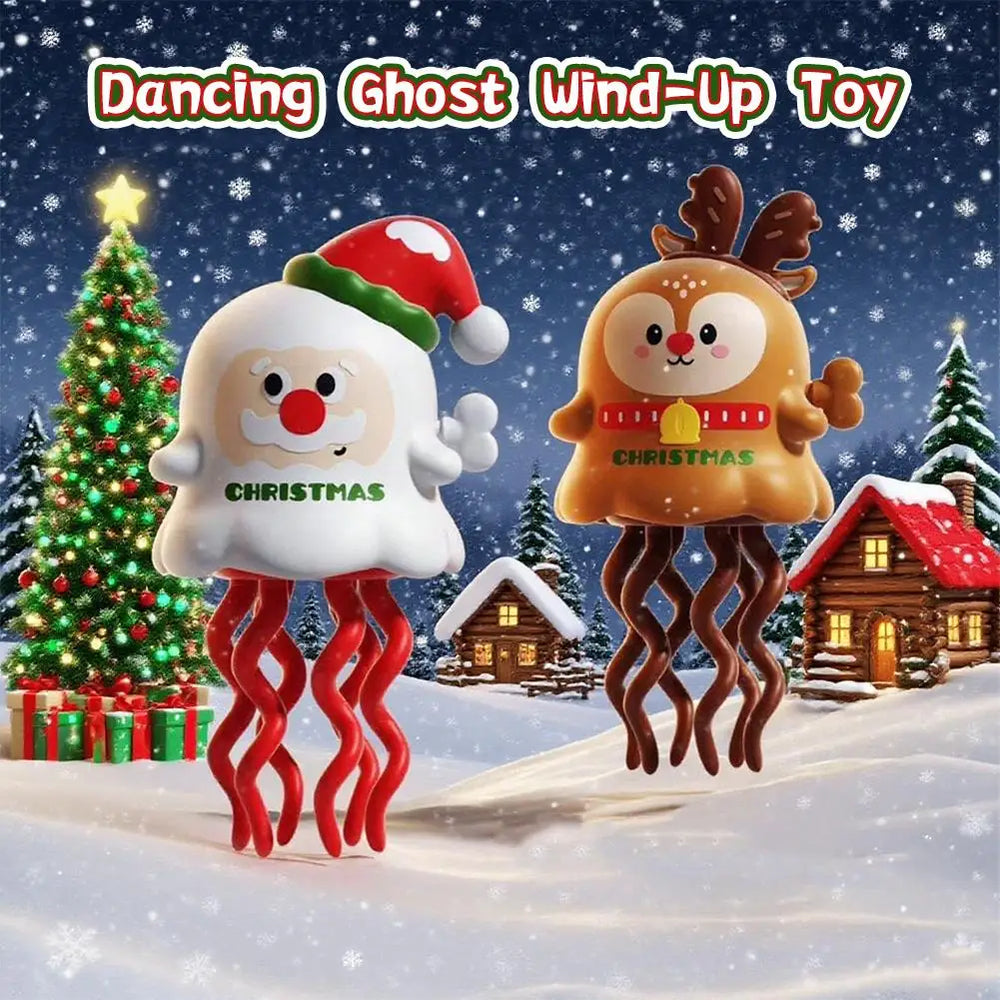 Interesting Halloween Christmas Magical Twist And Stress Relief Trick Toy Dancing Ghost Pumpkin Fest