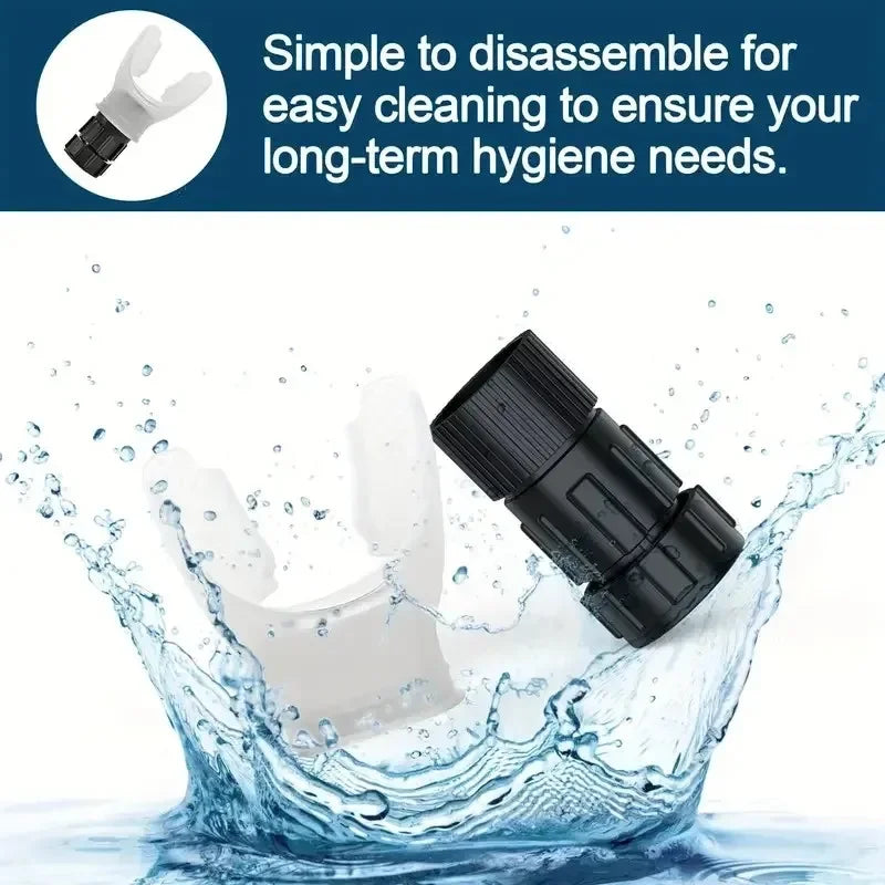 Portable Lung Capacity Trainer | Adjustable Resistance Breathing Exerciser lifestyle view