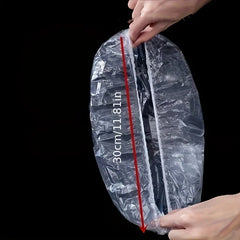 100pcs Disposable Fresh-keeping Film Cover No Odor Household Food Grade Fresh-keeping close-up view