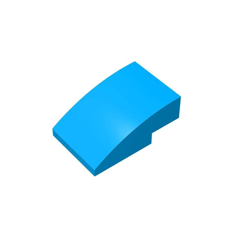Gobricks GDS-1123 Slope, Curved 3 x 2 Building Block | Compatible with Lego 24309 lifestyle view