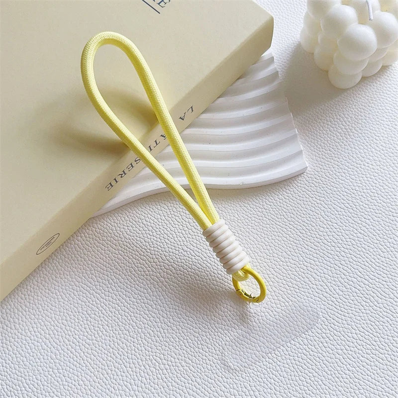 Mobile Phone Lanyard Strap Hanging Chain Ring Cord With Patch Wrist Strap For Cell Phone detail view