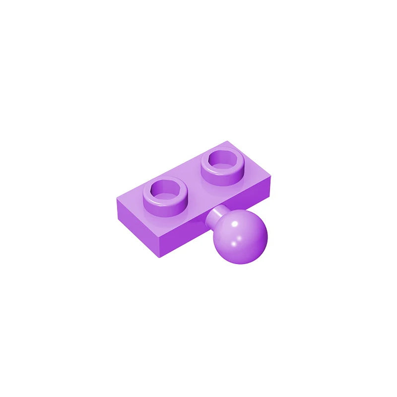 Plate, Modified 1 x 2 with Tow Ball on Side | Gobricks Building Block alternate view