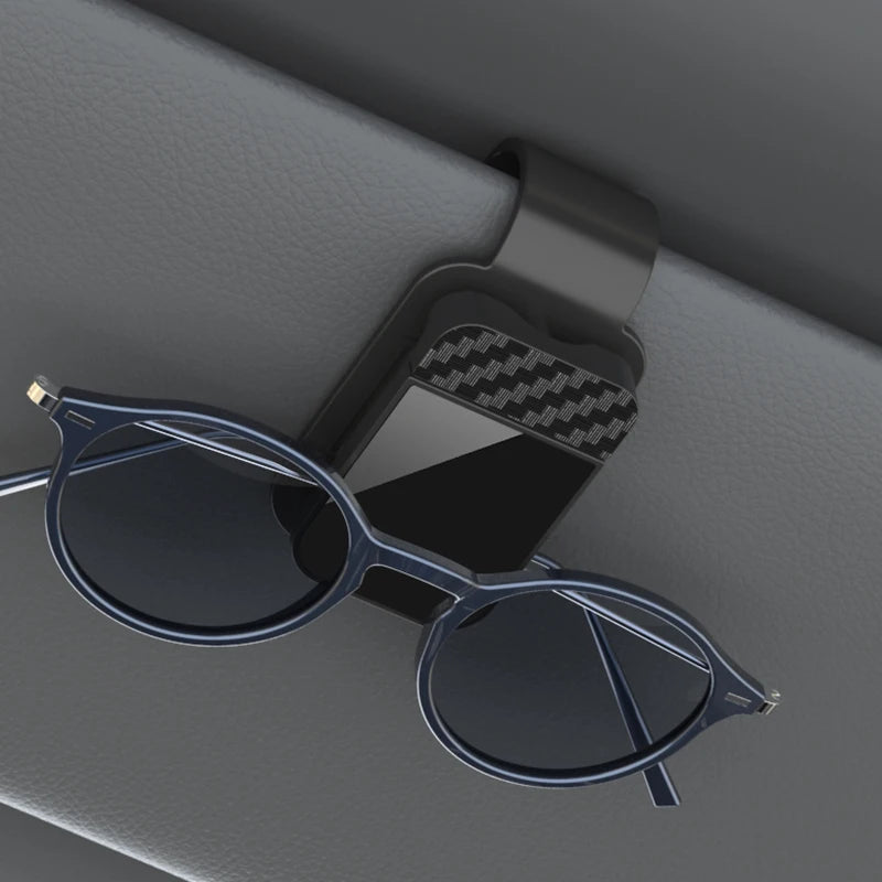 Sun Visor Sunglasses Clip Holder detail view