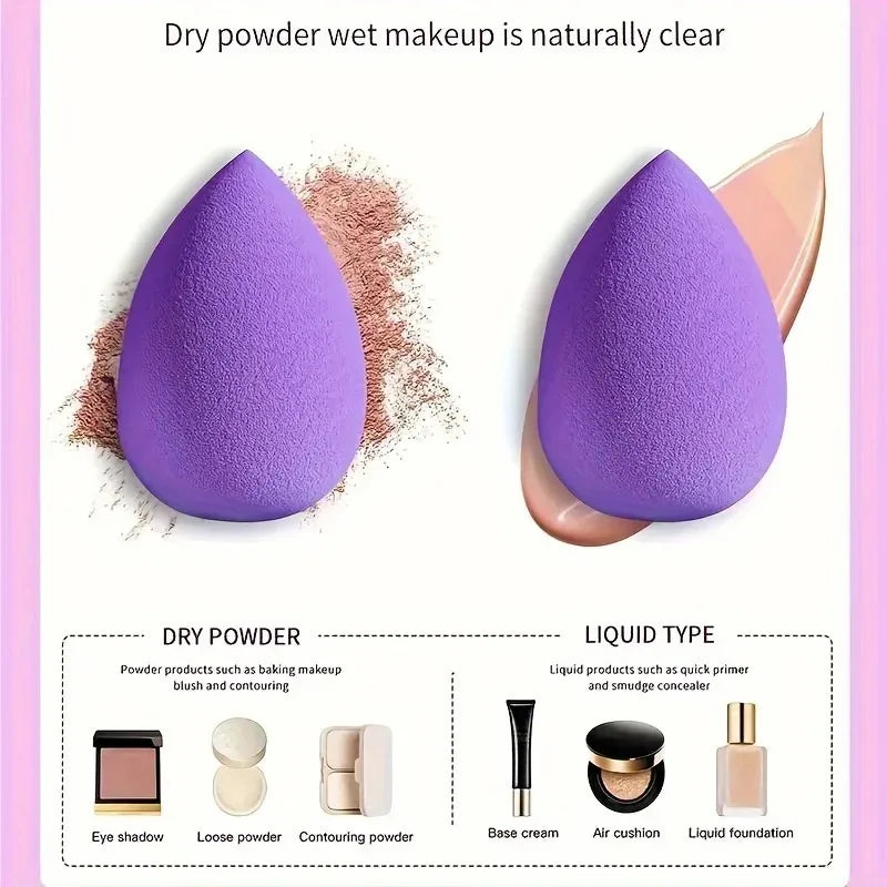 12Pcs Professional Makeup Sponge Set | Soft, Gentle, Multi-Purpose Tools for Flawless lifestyle view
