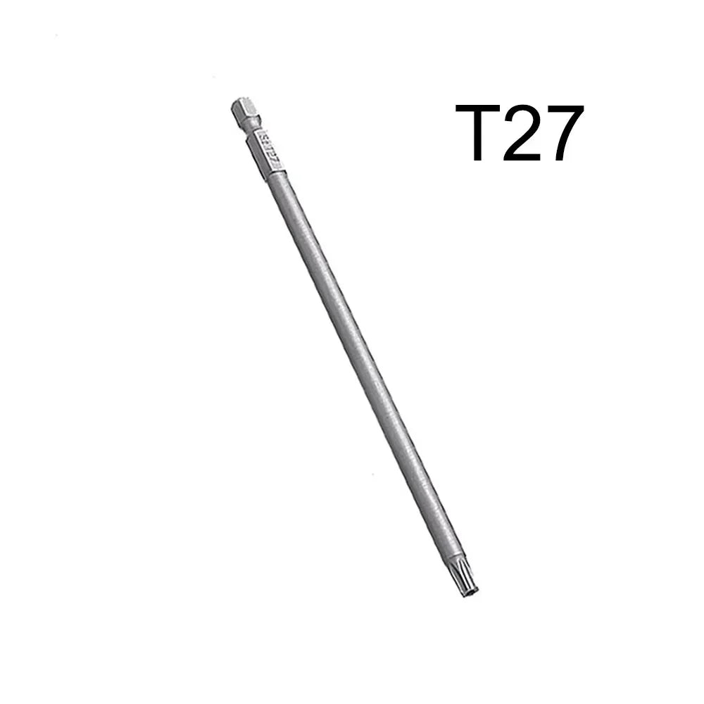 1PC Long 150mm Magnetic Torx Screwdriver Bit | Alloy Steel 1/4 Inch Hex Torx Screw Dri close-up view