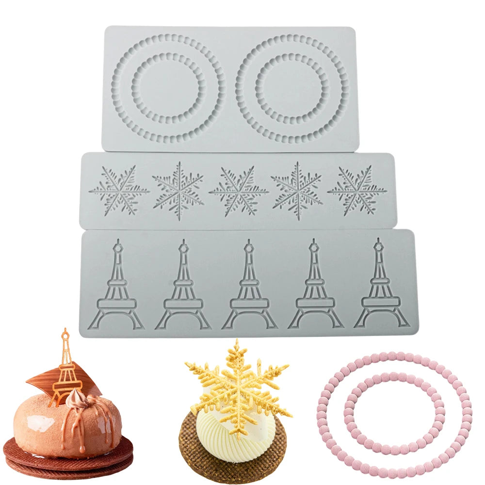 Mousse Cake Silicone Mold | Non Stick Reusable Dessert Mold lifestyle view