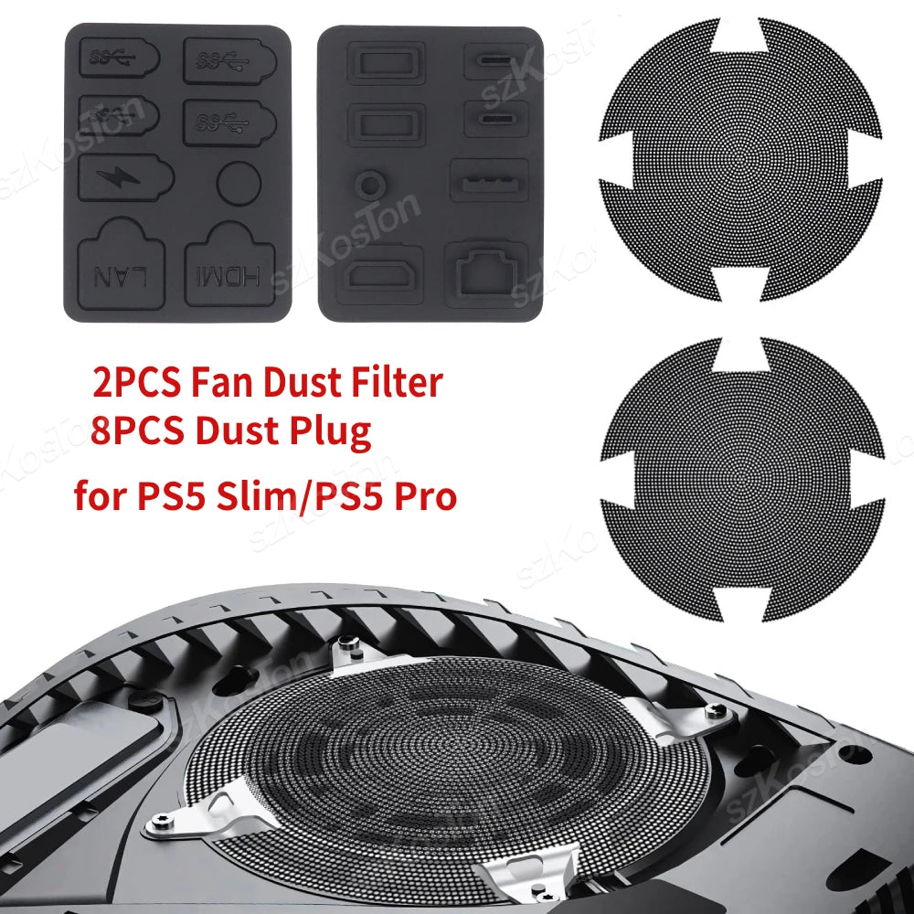 Cooling Fan Vents Dust Filter for PS5 Slim PS5 Pro | Game Console Accessories Dustproof detail view