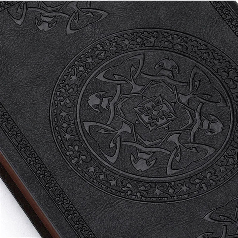 Vintage Leather Notebook – Portable Diary and Journal (A6 Size)