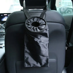 Car Seat Back Trash Holder Hang Litter Bag Garbage Storage Rubbish Container Oxford Cloth Car Waste Bins Cleaning Tools