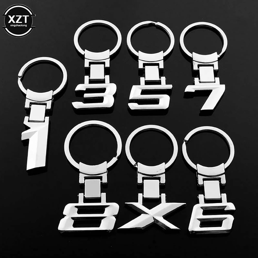 Premium Car Keychain Key Ring | Stylish Metal Accessory for Multiple Car Logos detail view