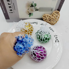 Colorful Star Squeezing Ball Squishy Ball 3D Stress Relief Sensory Toys Adults Anti-A alternate view