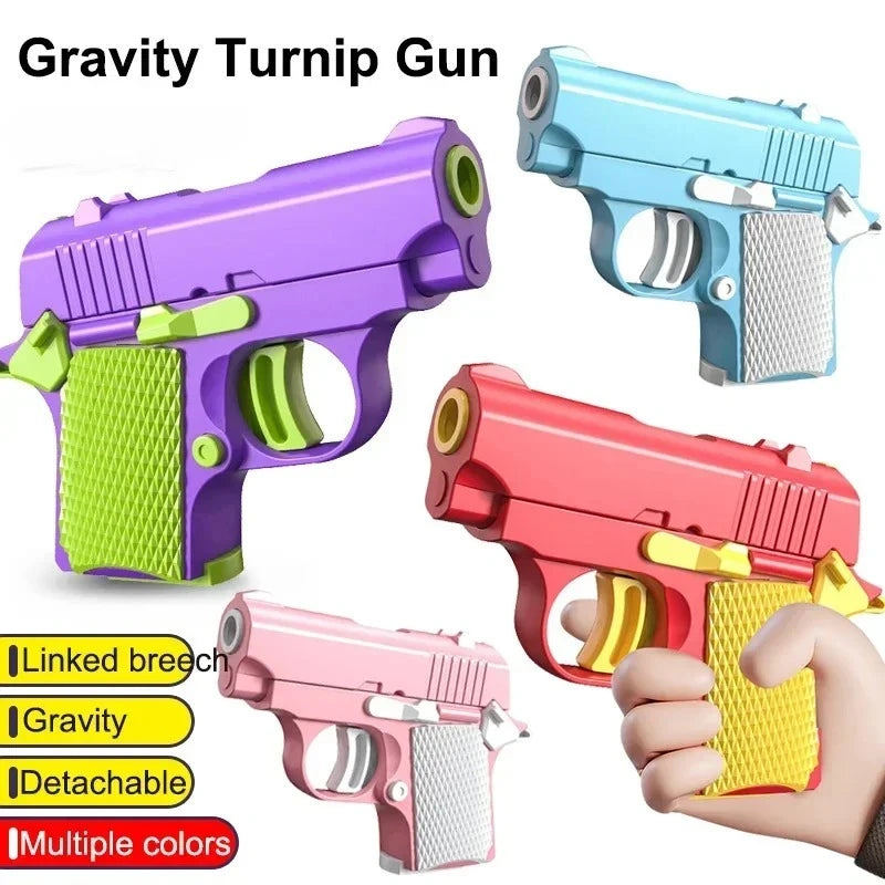 Mini 1911 3D Printed Fidget Toy | Adult Stress Relief Decompression Gift alternate view