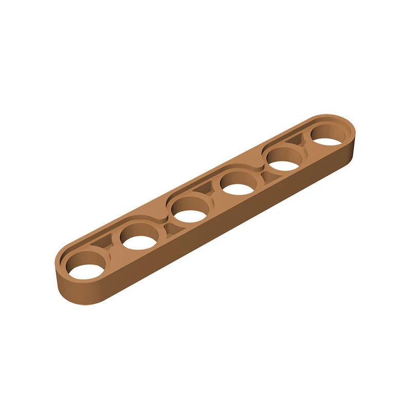 Gobricks GDS-694 Technical Liftarm Thin 1 x 6 | Compatible Building Block Piece lifestyle view