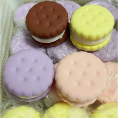 Squishy Simulated Cake Squeeze Toy | Slow Rising Stress Relief Sensory Fidget for Anxi close-up view