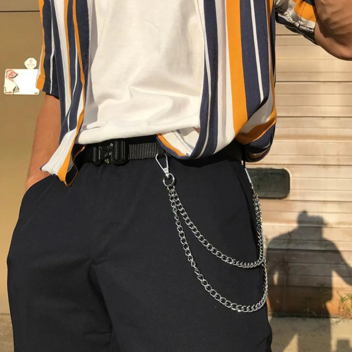 Punk Style Metal Fashion Waist Chain Jeans Accessories Pendant Hip-hop Versatile Pant alternate view