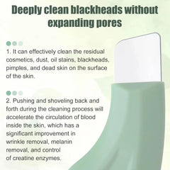 Deep Clean Skin Spatula | Professional Blackhead Remover and Face Scraper close-up view