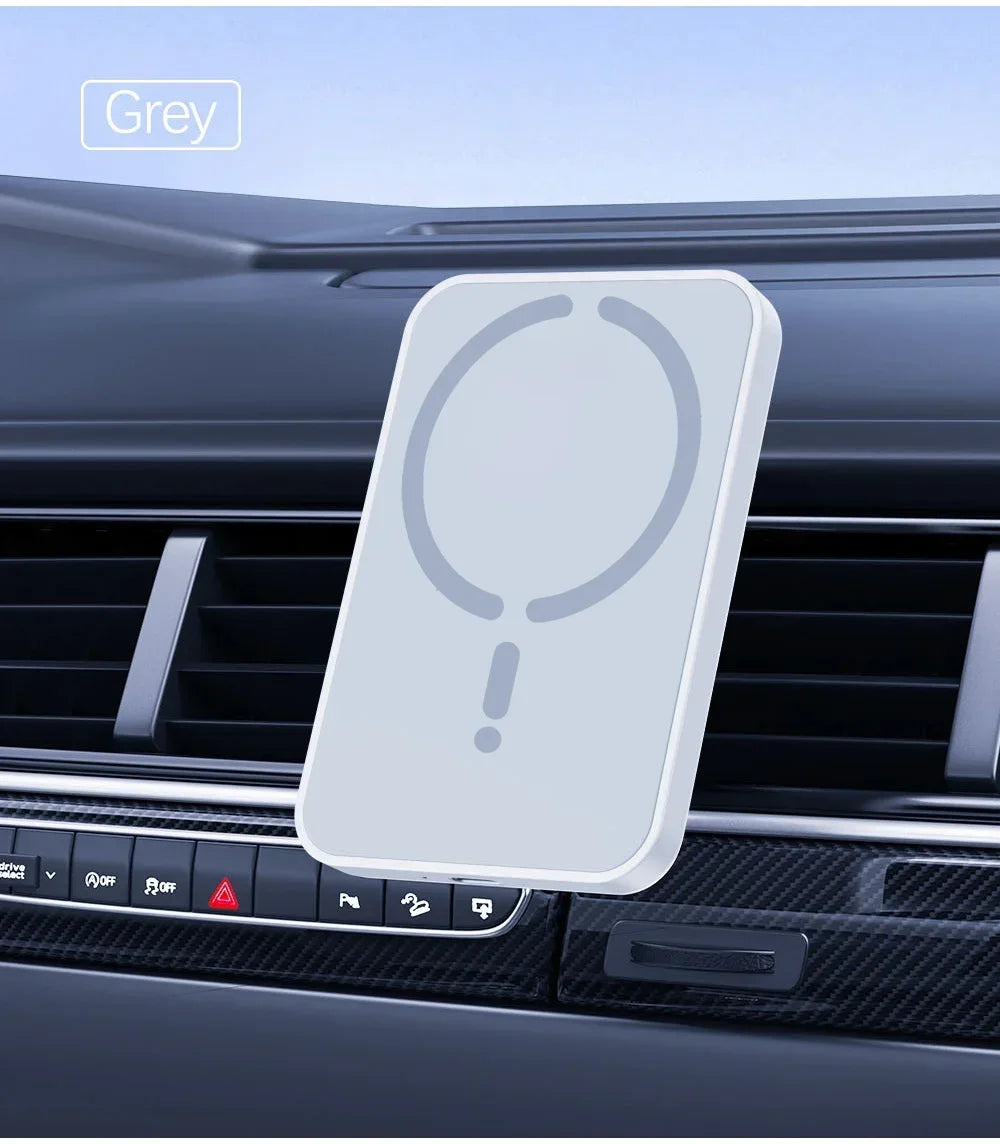 100W Magnetic Wireless Car Charger Air Vent Phone Holder - Onlytenbucks.com