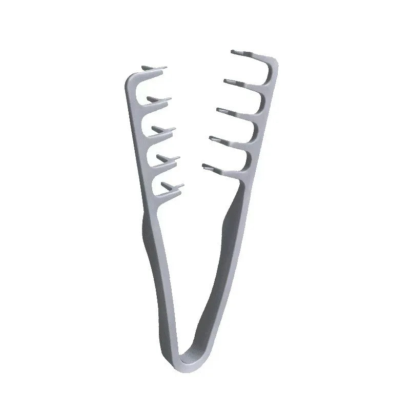 New Volumizing Wide-Tooth Hair Styling Comb Textured Styling Comb Korea Style Seam Cover detail view
