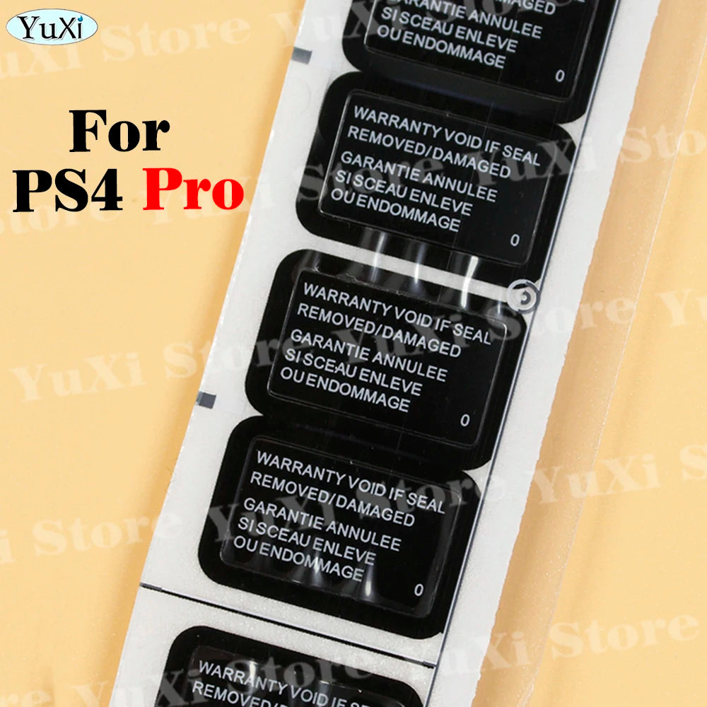 Console Seal Warranty Sticker Kit for PS4 Pro, PS4 Slim, PS5, PS3 | Game Console Labe lifestyle view