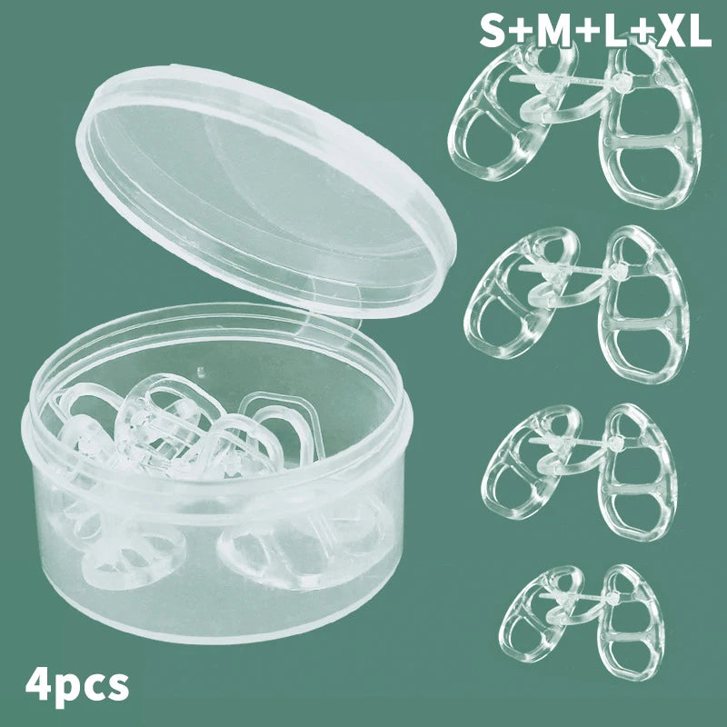 Anti-Snore Nose Clip Device | Nasal Dilator for Better Sleep and Quiet Nights close-up view