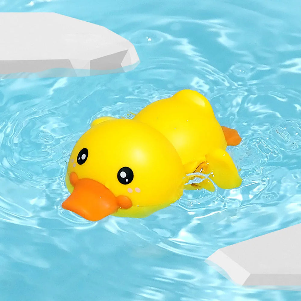 Baby bath Toys Small Yellow Duck Rain Spray Eggs Baby Children Bathroom Water Play Showe detail view