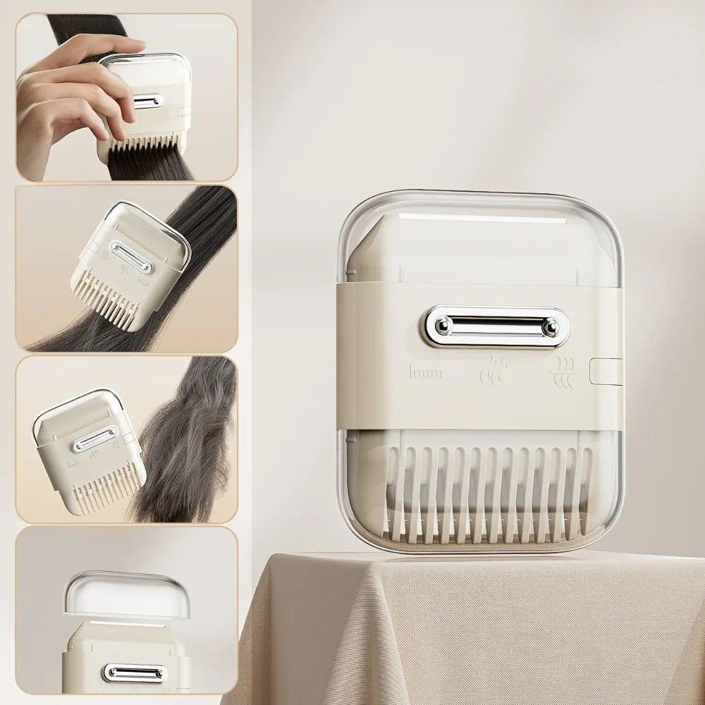 Double-Headed Manual Hair Cutting Tool 6-in-1 Trimmer Comb Bang Thinning Remover Salo alternate view