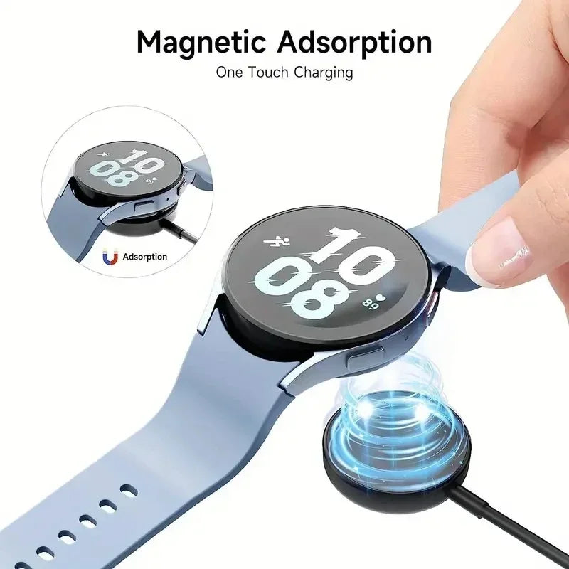 Portable Magnetic Wireless Charger Dock for Samsung Galaxy Watch – USB Charging Stand - Onlytenbucks.com