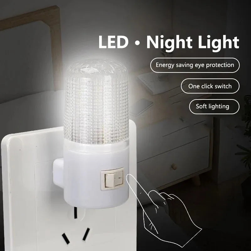 LED Night Light for Bedroom | Energy-Saving Plug-in Lamp for Kids, Living Room, Hallw alternate view