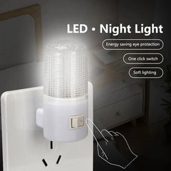 LED Night Light for Bedroom | Energy-Saving Plug-in Lamp for Kids, Living Room, Hallw alternate view