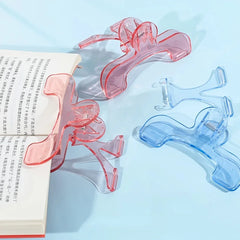 12° Support Angle Reading Aid Fixed Book Clip Anti-slip Visible Reading Book Marker Cl close-up view