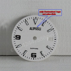 custom watch logo dial time sticker personalized gold silver metal transfer small min alternate view