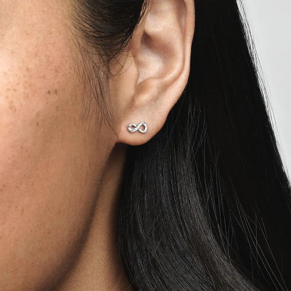 Hot Sell Double Hoop Family Tree Crown Fit Original Charms Diy Fine Jewelry Gift For lifestyle view