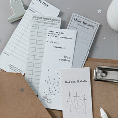Journal GO 5pcs Ins Style Vintage Bookmark Creative Notes Book Mark for Students Schoo close-up view
