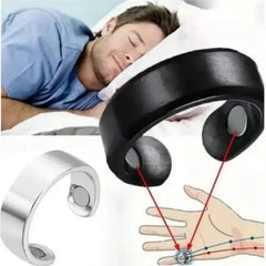 Magnetic Acupressure Anti Snoring Ring | Natural Sleep Aid alternate view