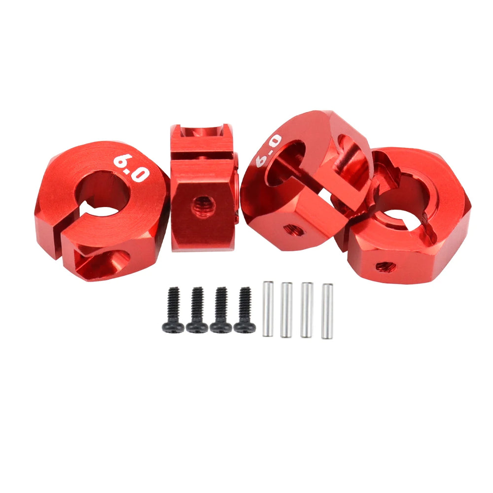 Aluminum 5/6/7/8/9/10/11/12mm Adapter Hex 12mm Drive Hub with Pin Screws for RC Auto lifestyle view