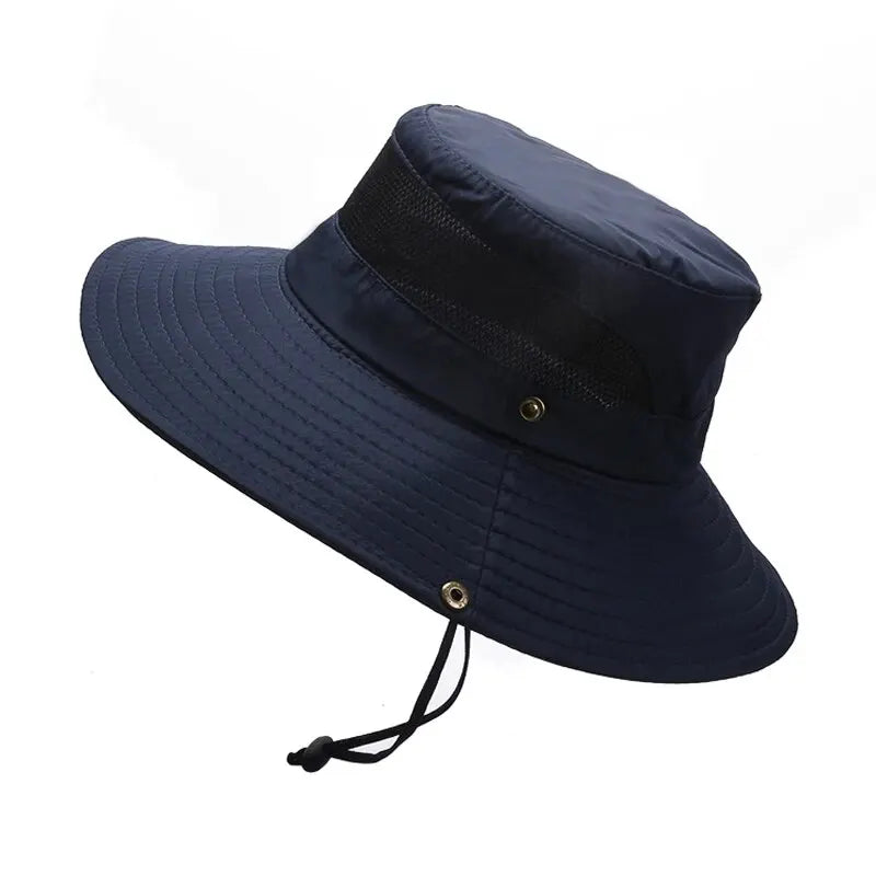 Summer Breathable Fisherman Hat | Unisex Outdoor Sun Hat detail view