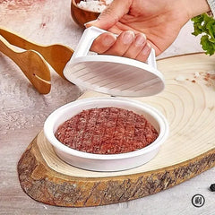 1PC Stuffed Hamburger Press, Plastic Burger Maker Mould for Grill & BBQ, Meat Patty Press Kitchen To