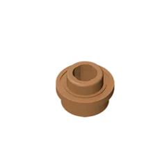 Gobricks GDS-603 PL.ROUND 1X1 W. THROUGHG. HOLE | Compatible Building Brick lifestyle view