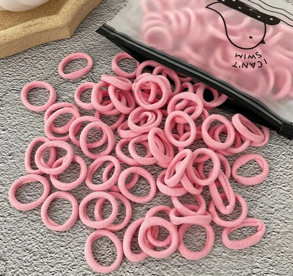 Ties Rubber Band Kids Elastic Hair Leagues Girl Hair for Children additional angle