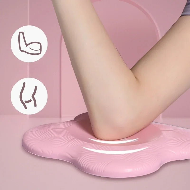 Thicken Yoga Knee Pad | TPE Cushion for Wrist Hips and Elbows lifestyle view