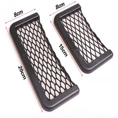 Elastic Mesh Car Storage Bag Set | Black Pocket Net alternate view