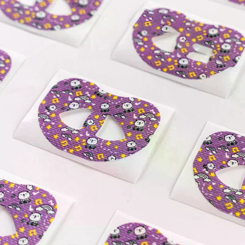 30 PCS Cartoon Anti-Snoring Nose Patch | Sleep Aid Mouth Closure Tape lifestyle view