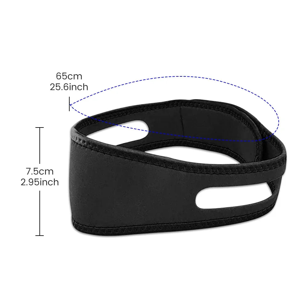 Snoring Chin Strap for Better Sleep | Anti Snore Solution additional angle