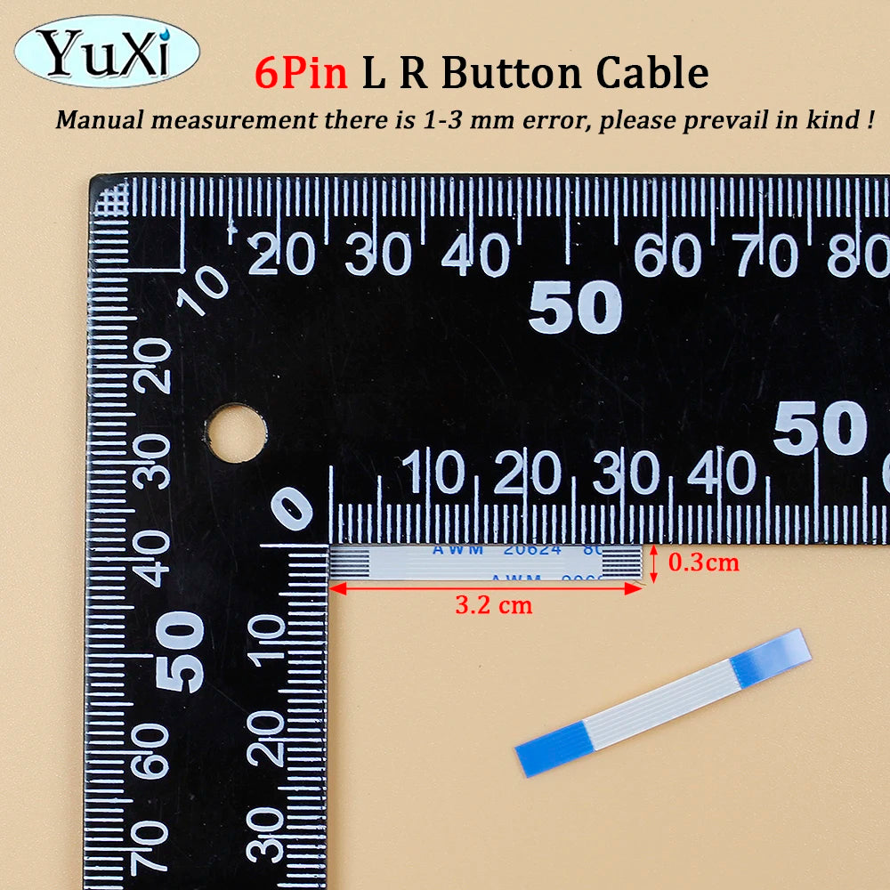 PS5 BDM-030 Replacement Flex Cable Set | Power Switch and Trigger Button Repair Kit detail view